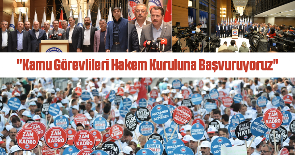 "Kamu Görevlileri Hakem Kuruluna Başvuruyoruz"