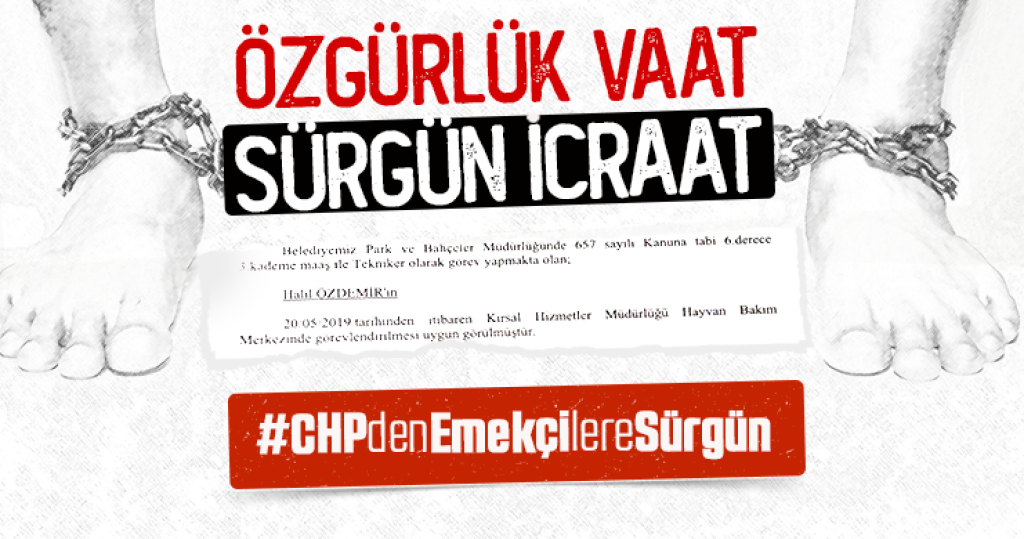 Odunpazarı Belediyesi’nde Yaşanan Sürgünlere Tepkiler Devam Ediyor