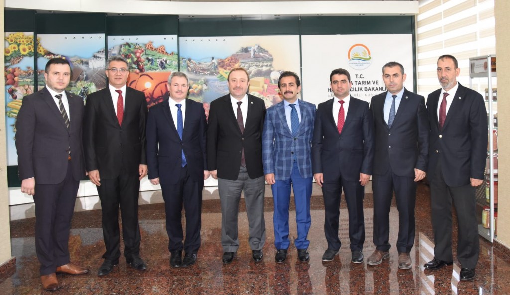 TOÇ BİR-SEN’DEN BAKAN YARDIMCISI AKSU’YA  'HAYIRLI OLSUN' ZİYARETİ
