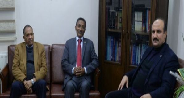 Genel Başkan Kaya NCEW Heyetini Kabul Etti