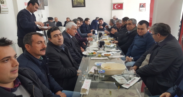 Malatya Şube Başkanlığı Hekimhan İlçesini Ziyaret Etti