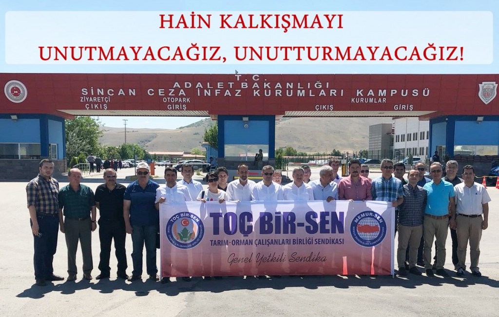 HAİN KALKIŞMAYI UNUTMAYACAĞIZ, UNUTTURMAYACAĞIZ