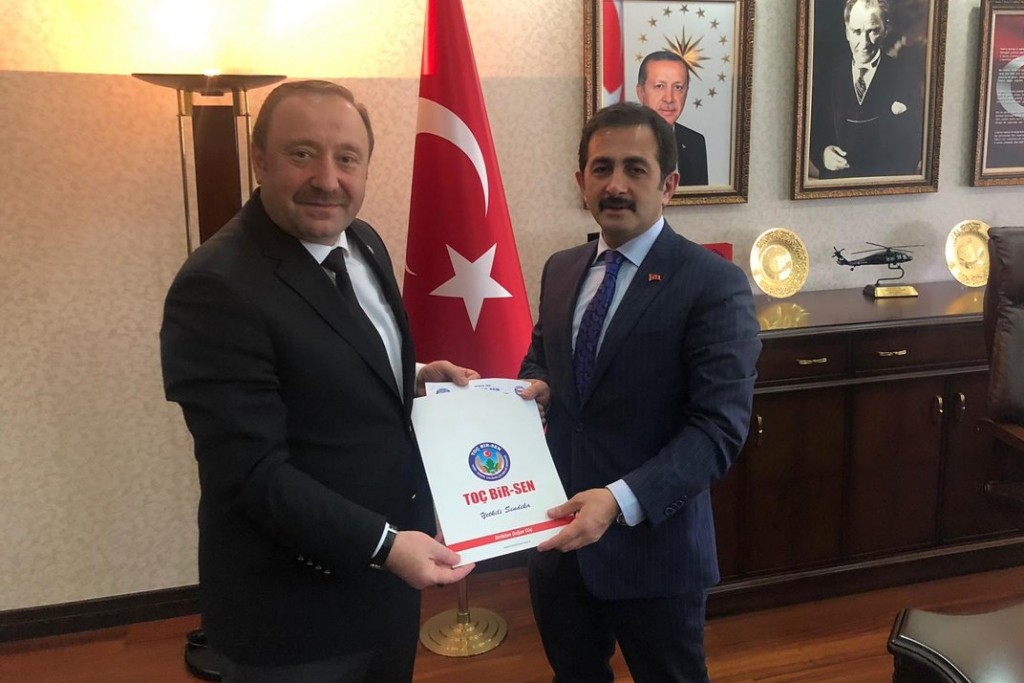 Genel Başkan Öztürk Bakan Yardımcısı Aksu’ya Talep ve Sorunları İletti
