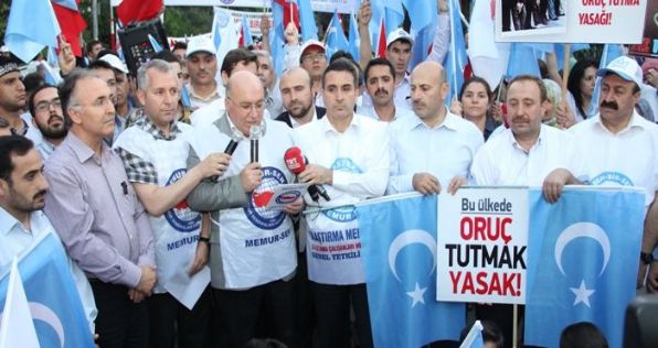 Doğu Türkistana Destek İçin Eylem Yaptık