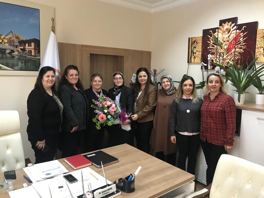 Eskişehir Kadınlar Komisyonu’ndan İl Müdürü Sever’e Ziyaret
