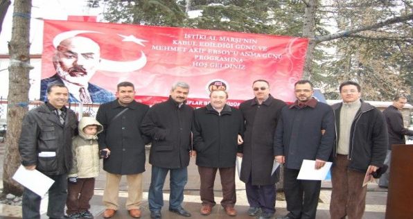 İstiklal Marşının Kabulü Törenlerine Toç Bir-Sen de Katıldı.