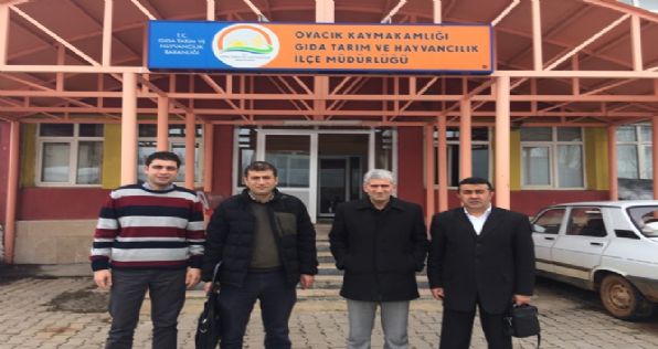 Tuncelide Kurum ve Üyeler Ziyaret Edildi