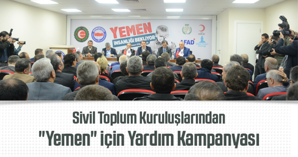 Sivil Toplum Kuruluşlarından 'Yemen' için Yardım Kampanyası