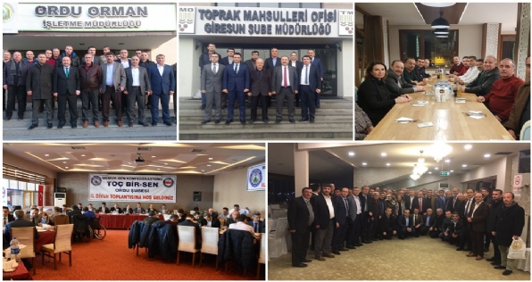Genel Başkan Öztürk Samsun, Ordu, Giresun ve Çorum'da Teşkilat Çalışmaları Gerçekleştirdi