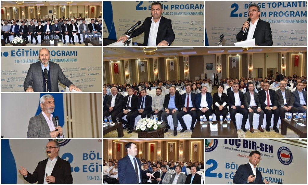 2. Bölge Toplantısı Eğitim Programları İle Devam Etti