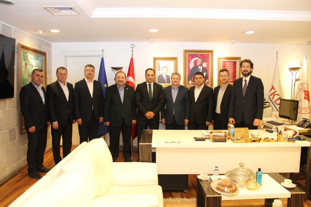 TOÇ BİR-SEN’DEN TKDK BAŞKANI ADAK’A ZİYARET
