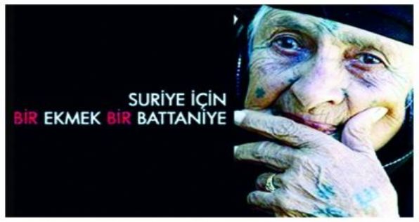 Suriye İçin Bir Ekmek, Bir Battaniye