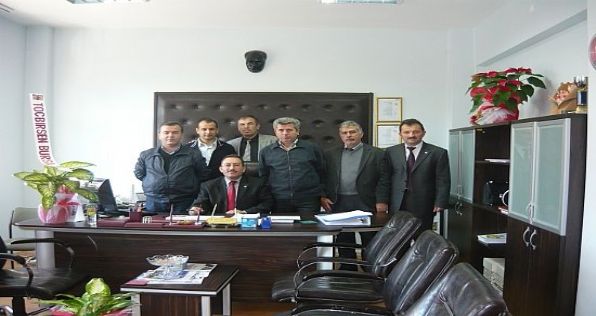 Bursa Şubesinden Şube Başkanına Hayırlı Olsun Ziyareti