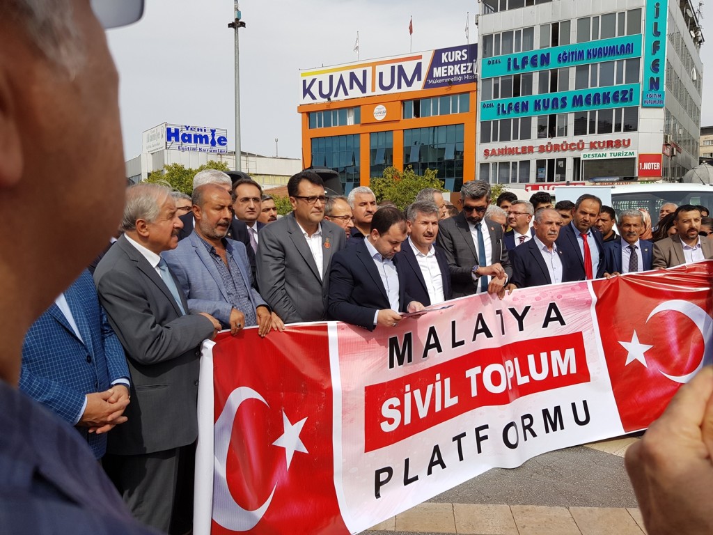 Malatya'da STK'lardan Harekâta Destek Açıklaması