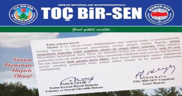 Masada Kazandığımız Yangın Fazla Mesaisini Takdir Yetkisiyle Kısıtlamayın!..
