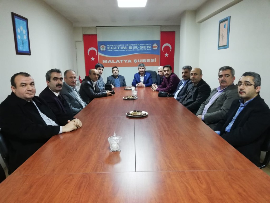 Malatya Şube’den Eğitim Bir-Sen’e ‘Hayırlı Olsun’ Ziyareti