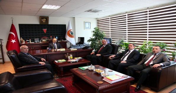 Erzurum ve Artvin Şubelerinden Genel Müdür Üzmeze Ziyaret