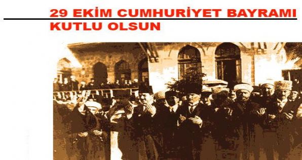 Cumhuriyet Bayramı Kutlu Olsun