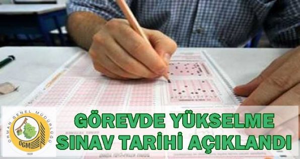 OGM Görevde Yükselme Sınav Tarihi Açıklandı