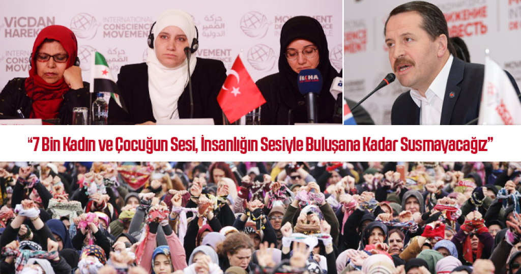 Vicdan Hareketi’nden Tüm Dünyaya Çağrı