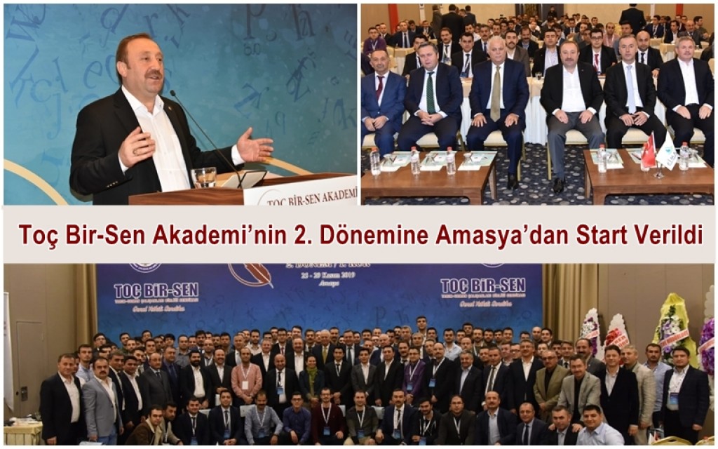 Toç Bir-Sen Akademi’nin 2. Dönemine Amasya’dan Start Verildi