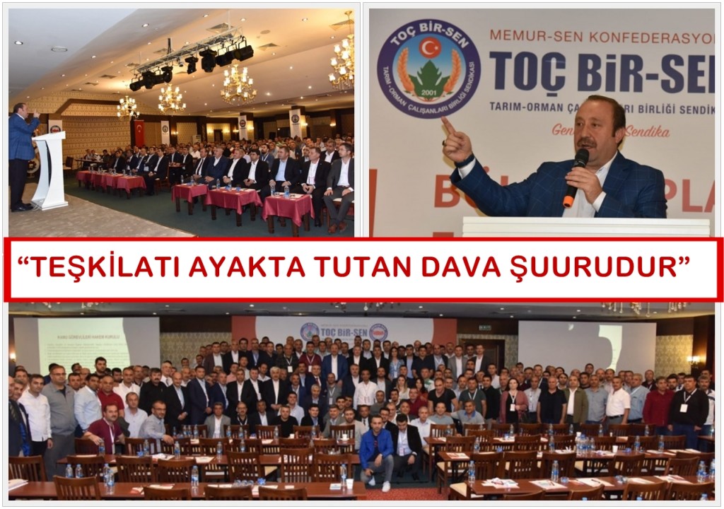“TEŞKİLATI AYAKTA TUTAN DİNAMİK DAVA ŞUURUDUR”