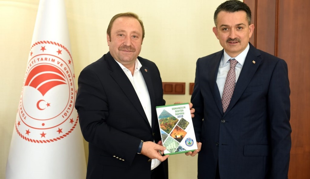 GENEL BAŞKAN ÖZTÜRK, BAKAN PAKDEMİRLİ İLE BİR ARAYA GELDİ