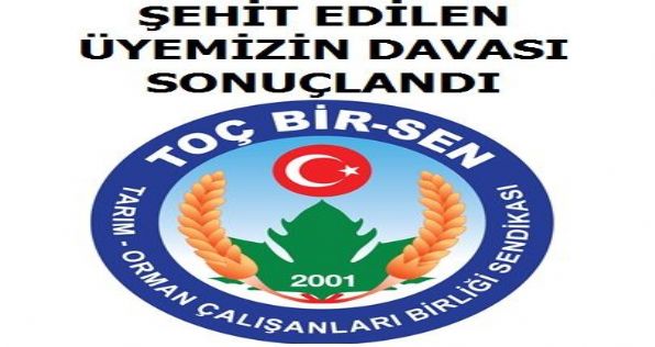 Bartında Şehit Edilen Üyemizin Davası Sonuçlandı