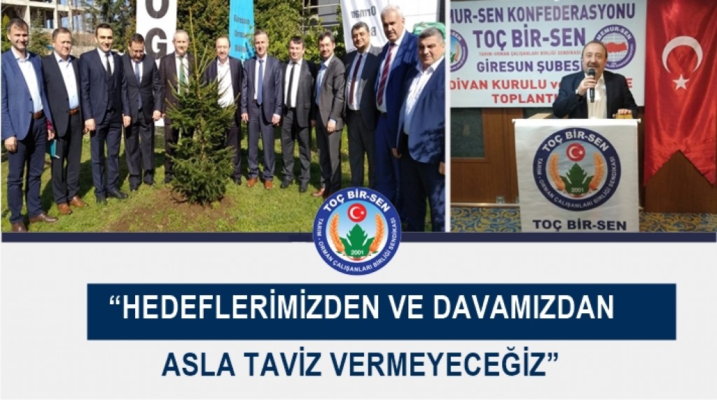 “HEDEFLERİMİZDEN VE DAVAMIZDAN ASLA TAVİZ VERMEYECEĞİZ”