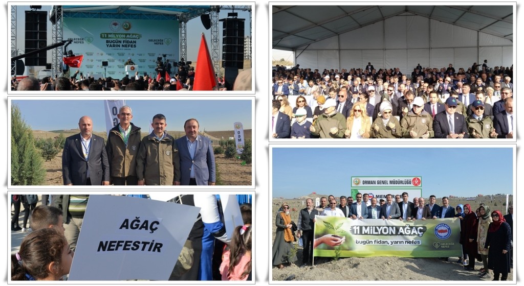 “Geleceğe Nefes” Seferberliği Kapsamında Fidanlar Toprakla Buluşturuldu