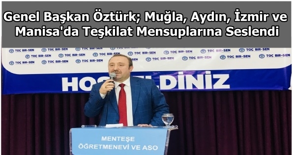 Öztürk: Kuruş Sendikacılığı Değil, Duruş Sendikacılığı Yapıyoruz