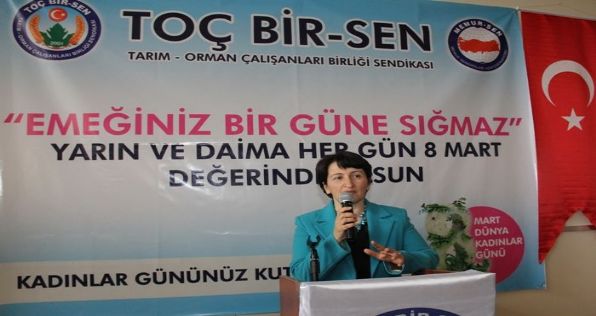 TOÇ BİR-SEN Kadın Kolları Teşkilatından 8 Mart Etkinliği