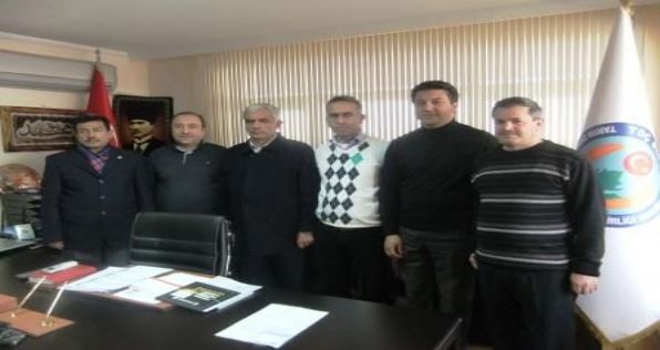 Kıbrıs DİNGÖRSEN den TOÇ BİR-SEN e Ziyaret.