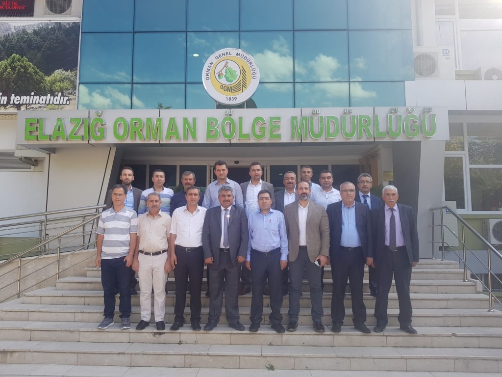 Elazığ Orman Bölge Müdürü Çetiner’e Hayırlı Olsun Ziyareti
