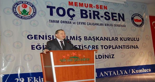 Toç Bir-Sen Genişletilmiş Başkanlar Kurulu Eğitim ve İstişare Toplantısı Yapıldı