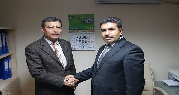 Toç Bir-Sen de Devir Teslim Yapıldı.