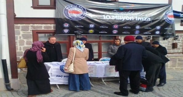 İmza Atan Milyonlara Teşekkürler