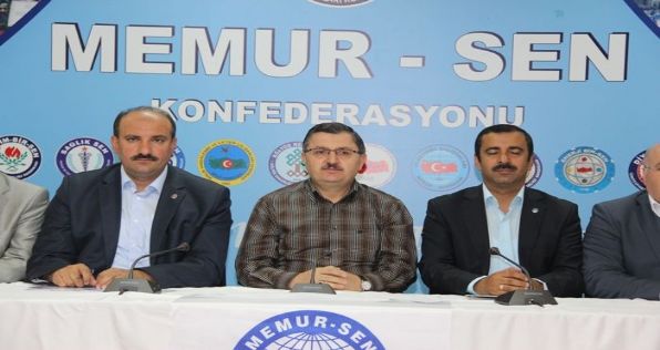 Memur-Sen Toplu Sözleşme Taleplerini Açıkladı