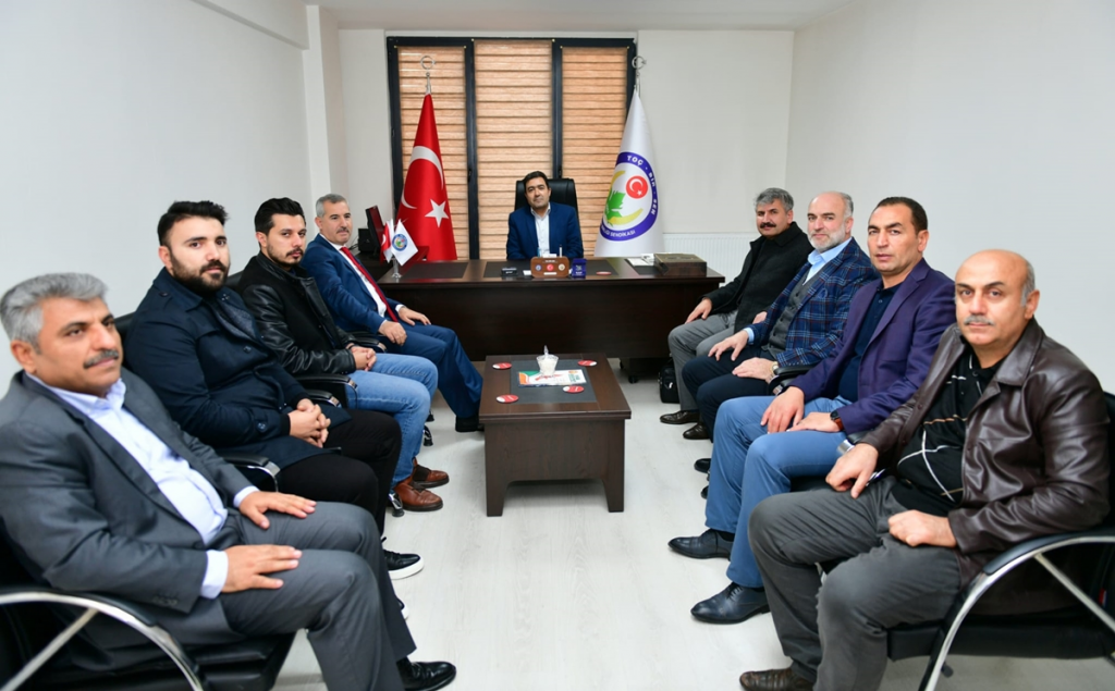 Yeşilyurt Belediye Başkanı Çınar'dan Malatya Şube Yönetimine 'Hayırlı Olsun' Ziyareti