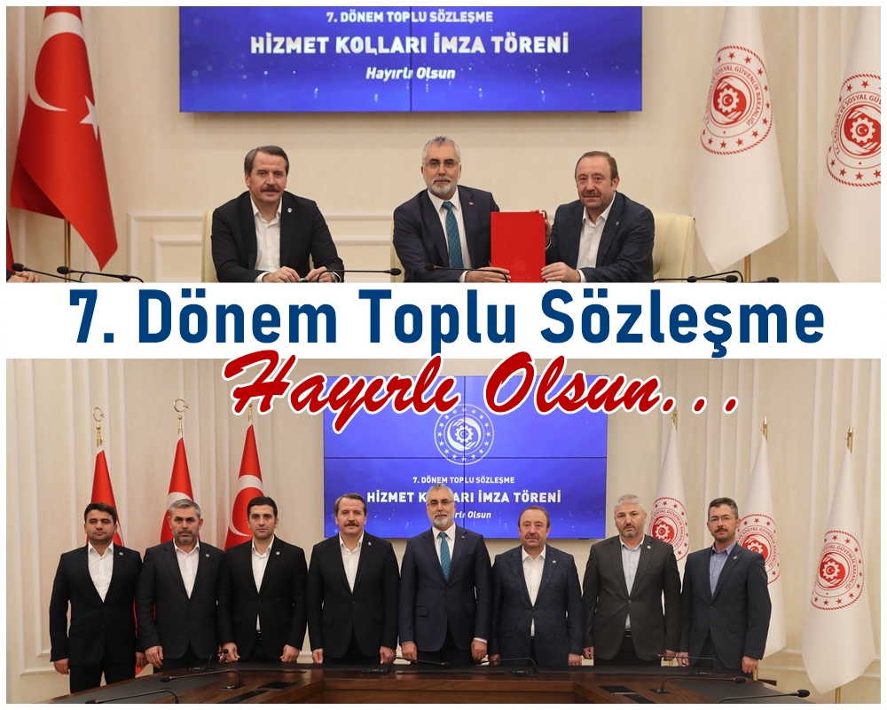 TARIM VE ORMANCILIK HİZMET KOLU 7. DÖNEM TOPLU SÖZLEŞMESİ MUTABAKATLA SONUÇLANDI