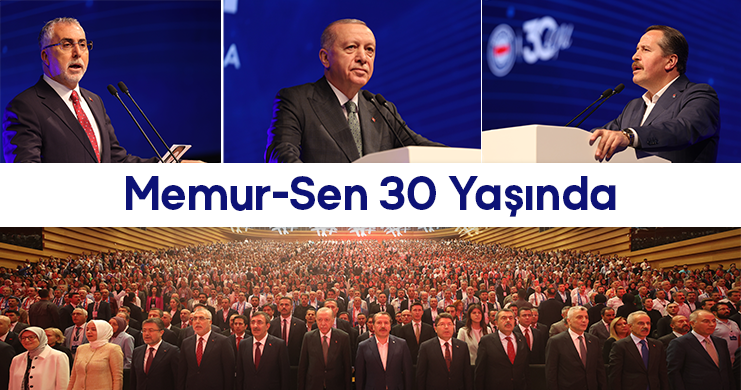 Memur-Sen 30. Yaşında