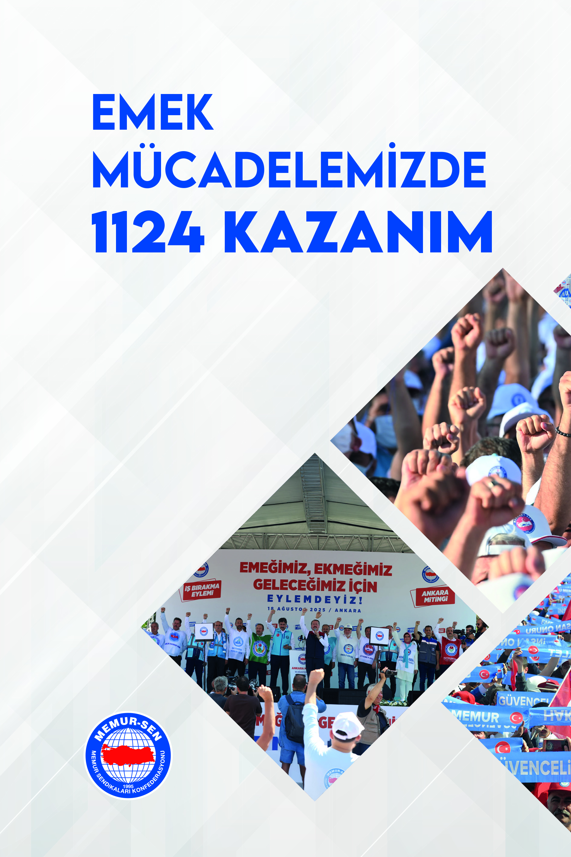 MEMUR-SEN Emek Mücadelemizde 1124 Kazanım