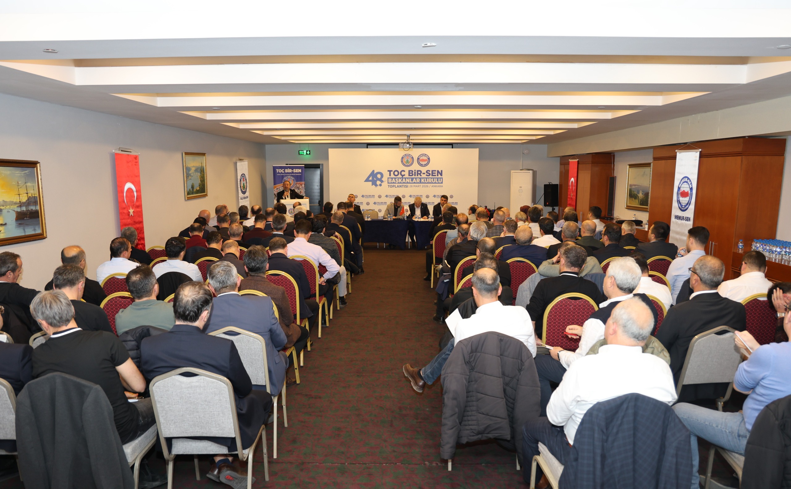 Toç Bir-Sen 48. Başkanlar Kurulu Toplantısı Gerçekleştirildi
