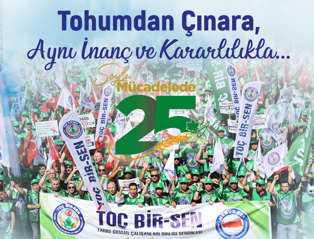 Tohumdan Çınara Aynı İnanç ve Kararlılıkla Soylu Mücadelede 25. Yıl 